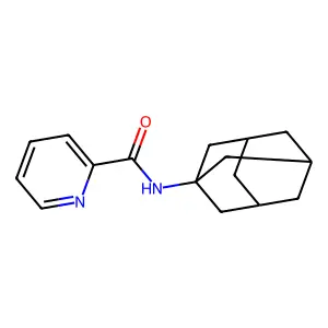 N-(1-金刚烷基)皮考林酰胺 structure