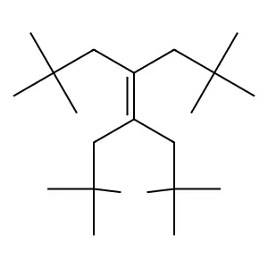 4,5-Bis(2,2-dimethylpropyl)-2,2,7,7-tetramethyloct-4-ene structure
