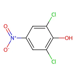 2,6-Dichloro-4-nitrophenol structure
