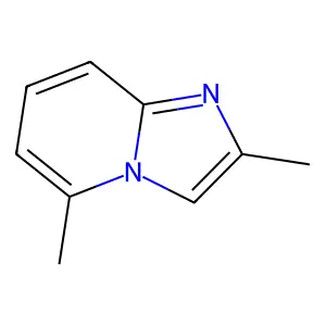 2,5-Dimethylimidazo(1,2-a)pyridine structure