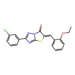 C19H14ClN3O2S structure