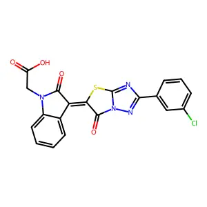 CAS 618854-35-6 - C20H11ClN4O4S structure