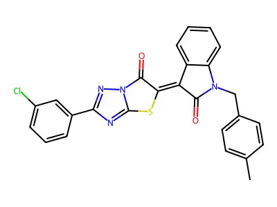 C26H17ClN4O2S structure