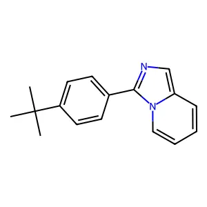 3-(4-Tert-butylphenyl)imidazo[1,5-a]pyridine structure