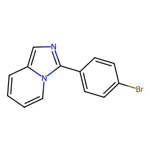 3-(4-Bromophenyl)imidazo[1,5-a]pyridine structure