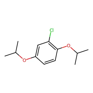 2-Chloro-1,4-bis(1-methylethoxy)benzene structure