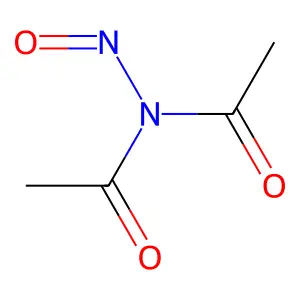 N-Acetyl-N-nitrosoacetamide structure