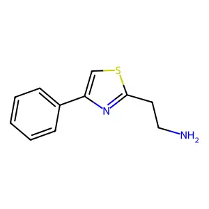 4-Phenyl-2-thiazoleethanamine structure