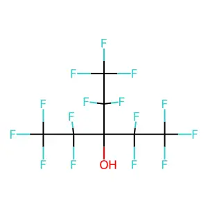 全氟三乙基甲醇 structure
