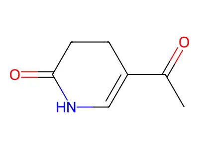 2(1H)-Pyridinone, 5-acetyl-3,4-dihydro- structure