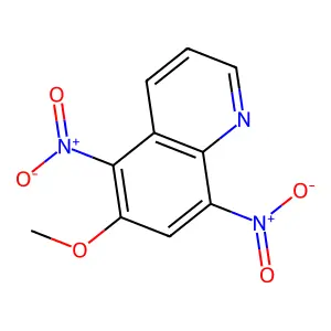 6-Methoxy-5,8-dinitroquinoline structure