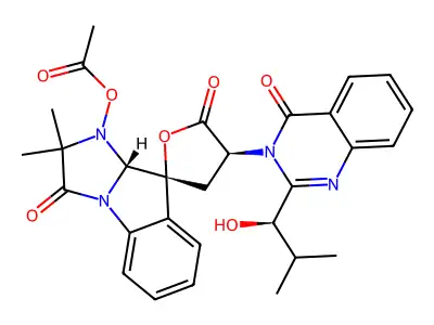 Isotryptoquivaline structure