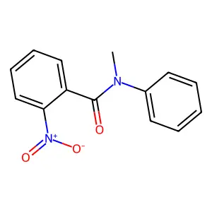 N-methyl-2-nitro-N-phenylbenzamide structure