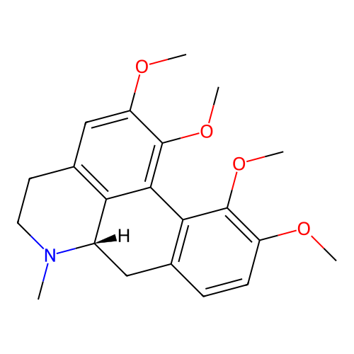 Corydine methyl ether structure