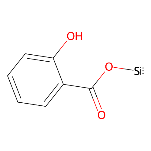 Silanol salicylate structure