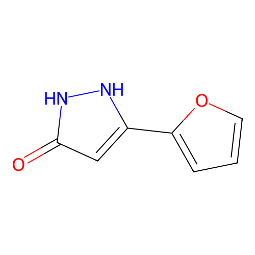 3-(furan-2-yl)-1H-pyrazol-5-ol structure