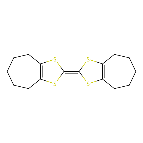 4,4',5,5'-bis(pentamethylene)tetrathiafulvalene structure