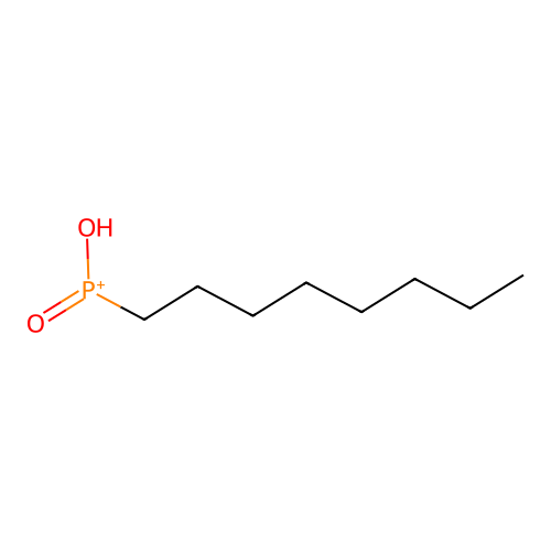 Mono(n-octyl)phosphinic acid structure