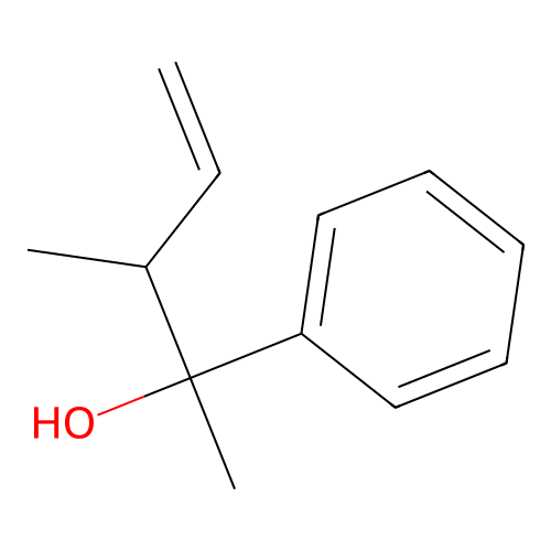 4-Penten-2-ol, 3-methyl-2-phenyl- structure