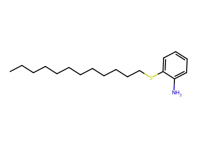 2-(Dodecylthio)-aniline structure