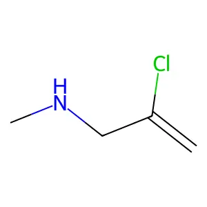 2-Propen-1-amine, 2-chloro-N-methyl- structure