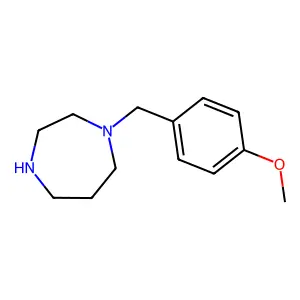 1-((4-Methoxyphenyl)methyl)-1,4-diazepane structure