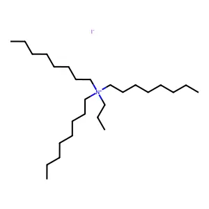 1-Octanaminium, N,N-dioctyl-N-propyl-, iodide (1:1) structure