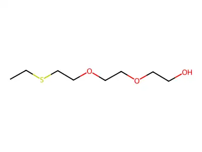 2-[2-(2-Ethylthioethoxy)ethoxy]ethan-1-ol structure
