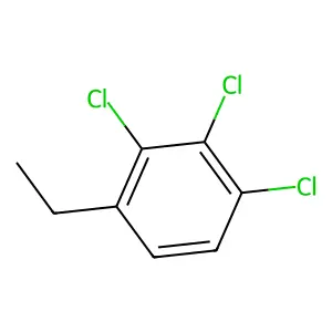 Benzene, 1,2,3-trichloro-4-ethyl structure