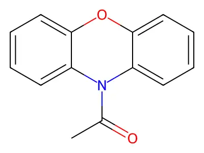 N-Acetylphenoxazine structure