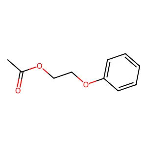 2-Phenoxyethyl acetate structure