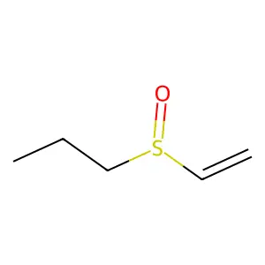 Propane, 1-(ethenylsulfinyl)- structure
