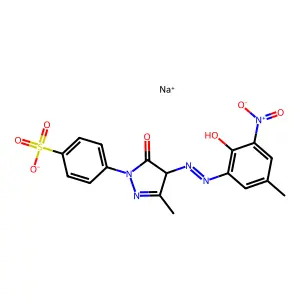 酸性铬红G structure
