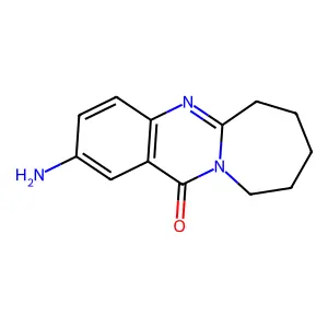 Azepino[2,1-b]quinazolin-12(6H)-one, 2-amino-7,8,9,10-tetrahydro- structure