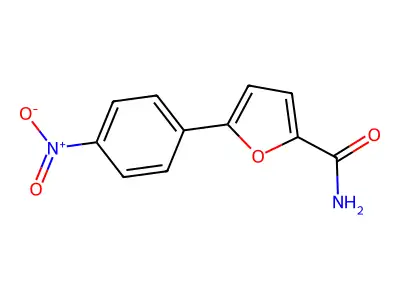 2-Furancarboxamide, 5-(4-nitrophenyl)- structure