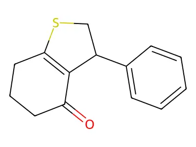 Benzo[b]thiophen-4(2H)-one, 3,5,6,7-tetrahydro-3-phenyl- structure