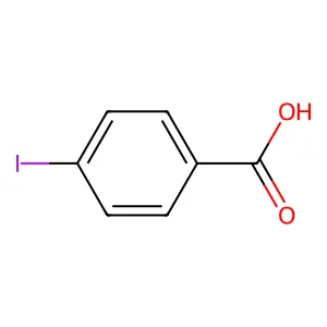 4-碘苯甲酸 structure