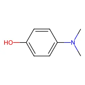 4-二甲氨基苯酚 structure