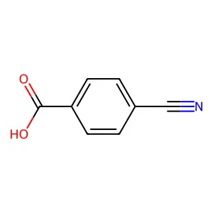 对氰基苯甲酸 structure