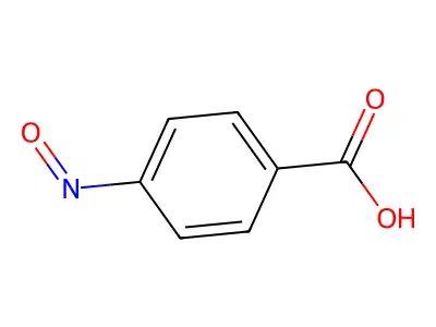4-亚硝基苯甲酸 structure