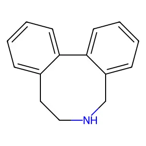 5,6,7,8-Tetrahydrodibenz[c,e]azocine structure