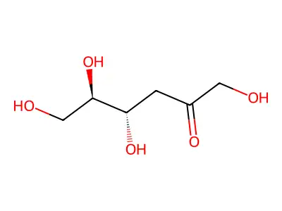 3-Deoxyfructose structure