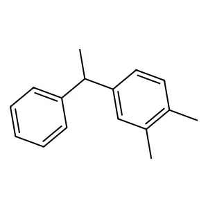 Benzene, 1,2-dimethyl-4-(1-phenylethyl)- structure