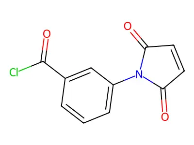 3-(2,5-Dihydro-2,5-dioxo-1H-pyrrol-1-yl)benzoyl chloride structure