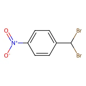 Benzene, 1-(dibromomethyl)-4-nitro- structure