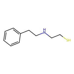 2-苯乙氨基乙硫醇 structure