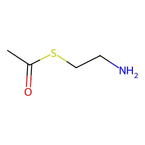 S-(2-氨基乙基)硫代乙酸酯 structure