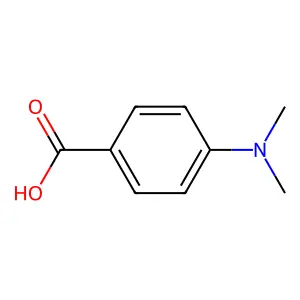 4-二甲氨基苯甲酸 structure