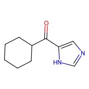 Cyclohexyl(1H-imidazol-5-yl)methanone structure