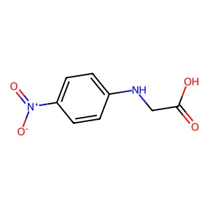 Glycine, N-(4-nitrophenyl)- structure